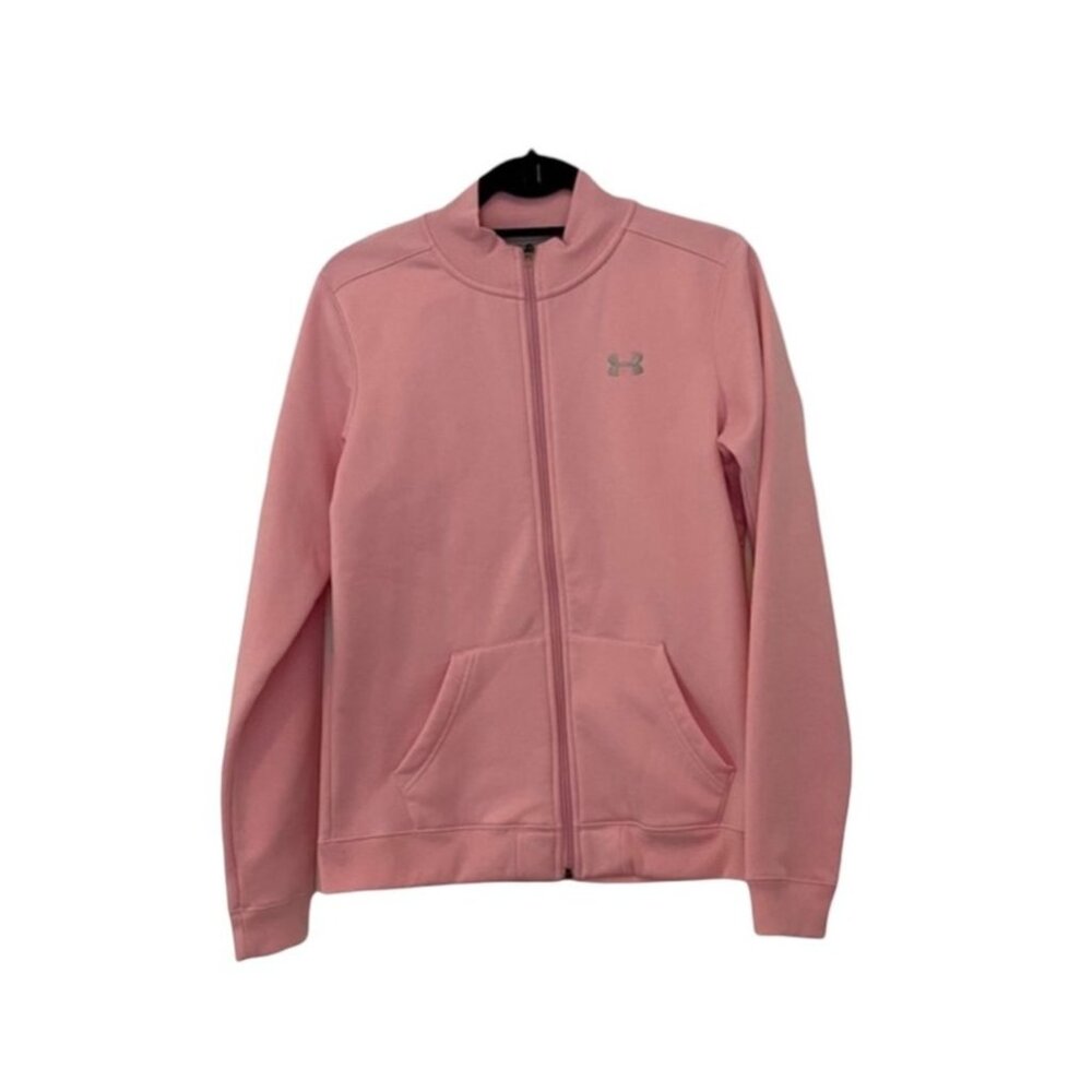 Under Armour Full Zip Pink Breast Cancer Jacket Women’s Medium